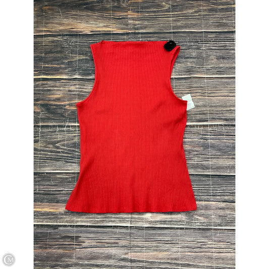Top Sleeveless By Old Navy In Red, Size: Xl
