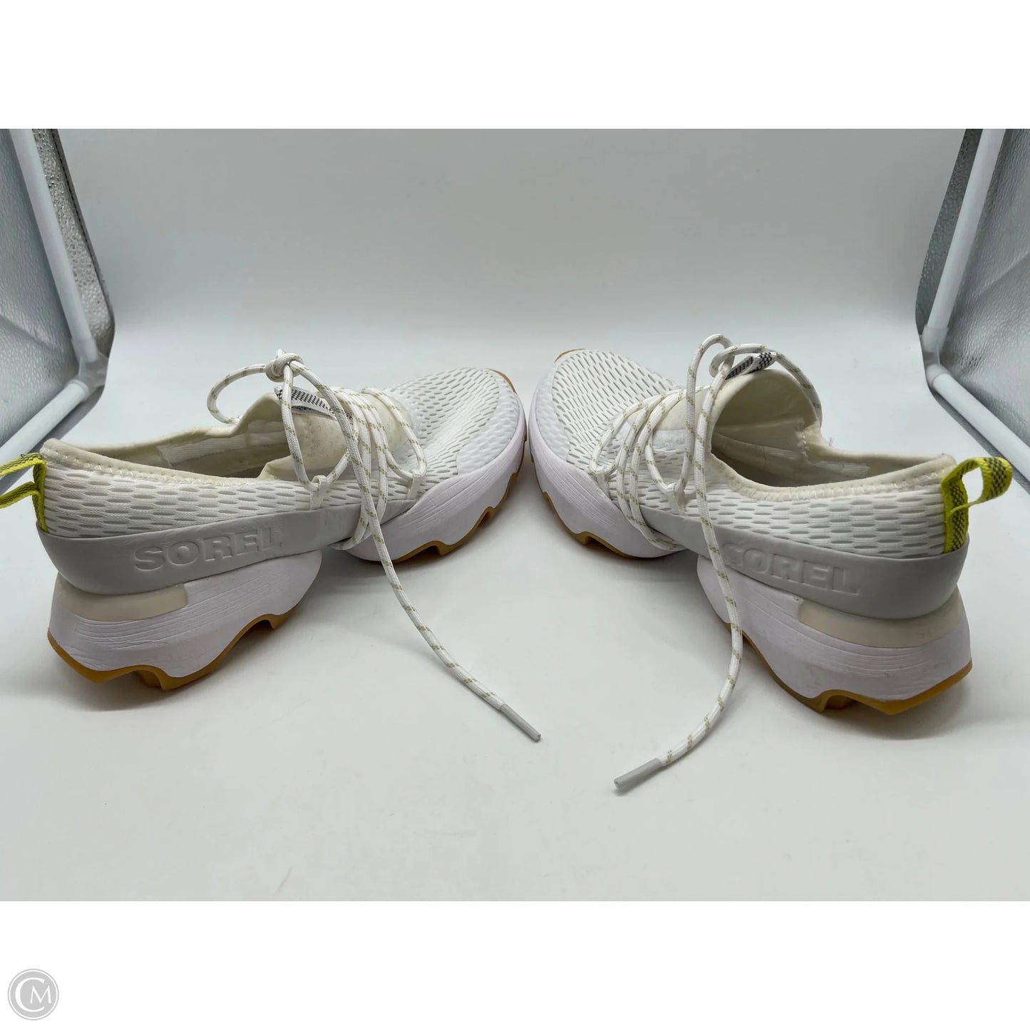 Shoes Athletic By Sorel In White, Size: 9