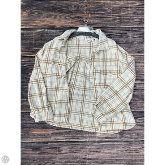 Jacket Shirt By &merci In Tan, Size: L