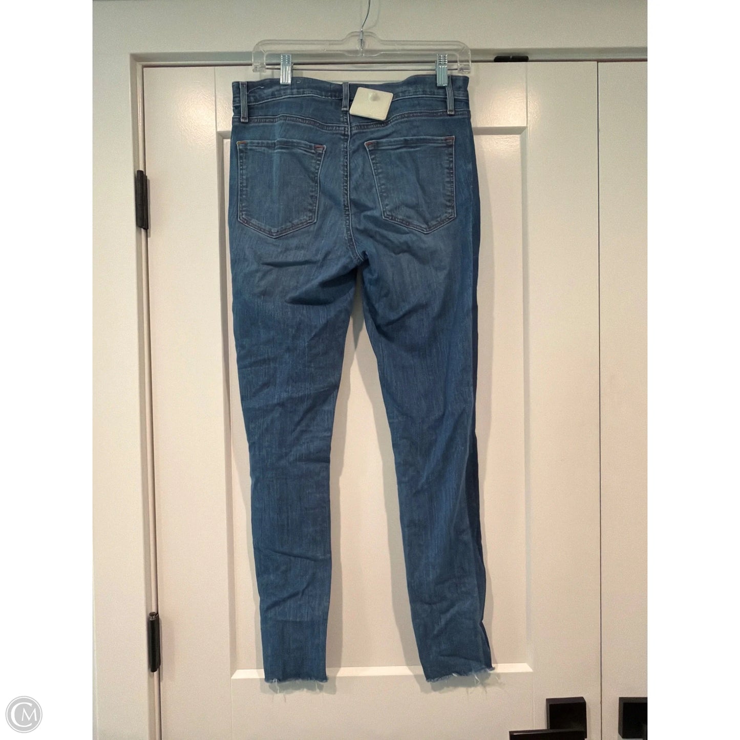 Jeans Skinny By Loft In Blue Denim, Size: 6