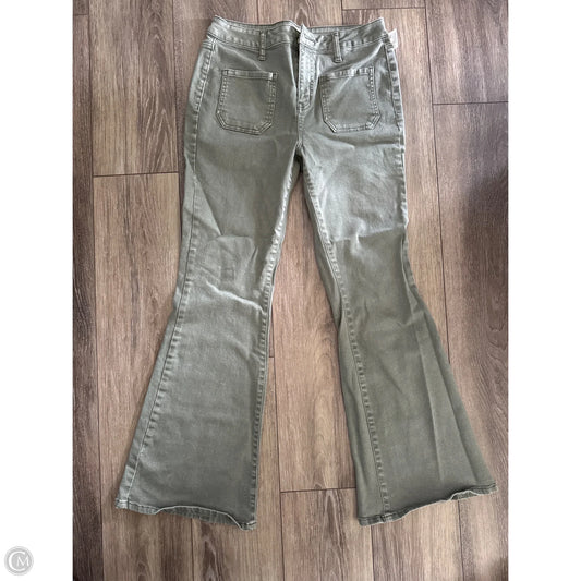 Jeans Flared By Altard State In Green, Size: 6