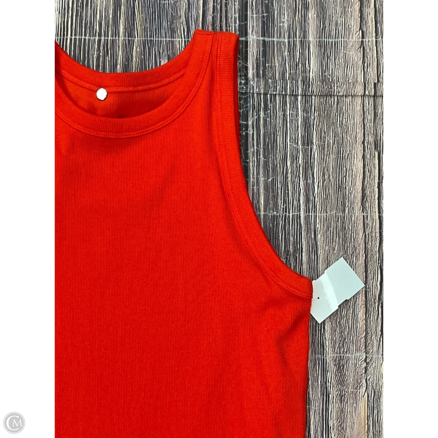 Tank Top By A New Day In Orange, Size: L
