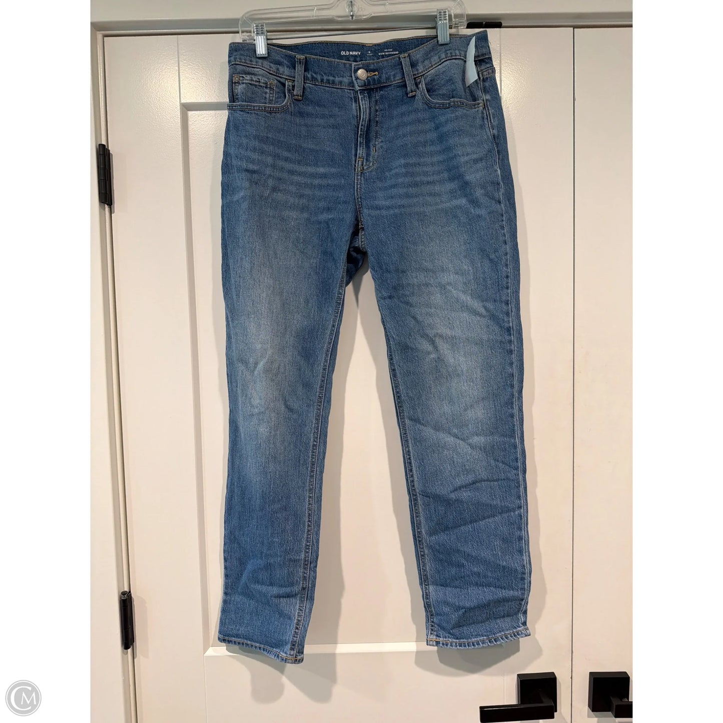 Jeans Boyfriend By Old Navy In Blue Denim, Size: 6p