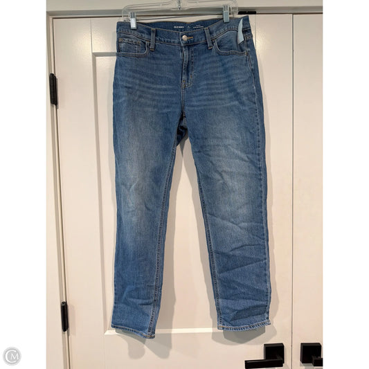 Jeans Boyfriend By Old Navy In Blue Denim, Size: 6p