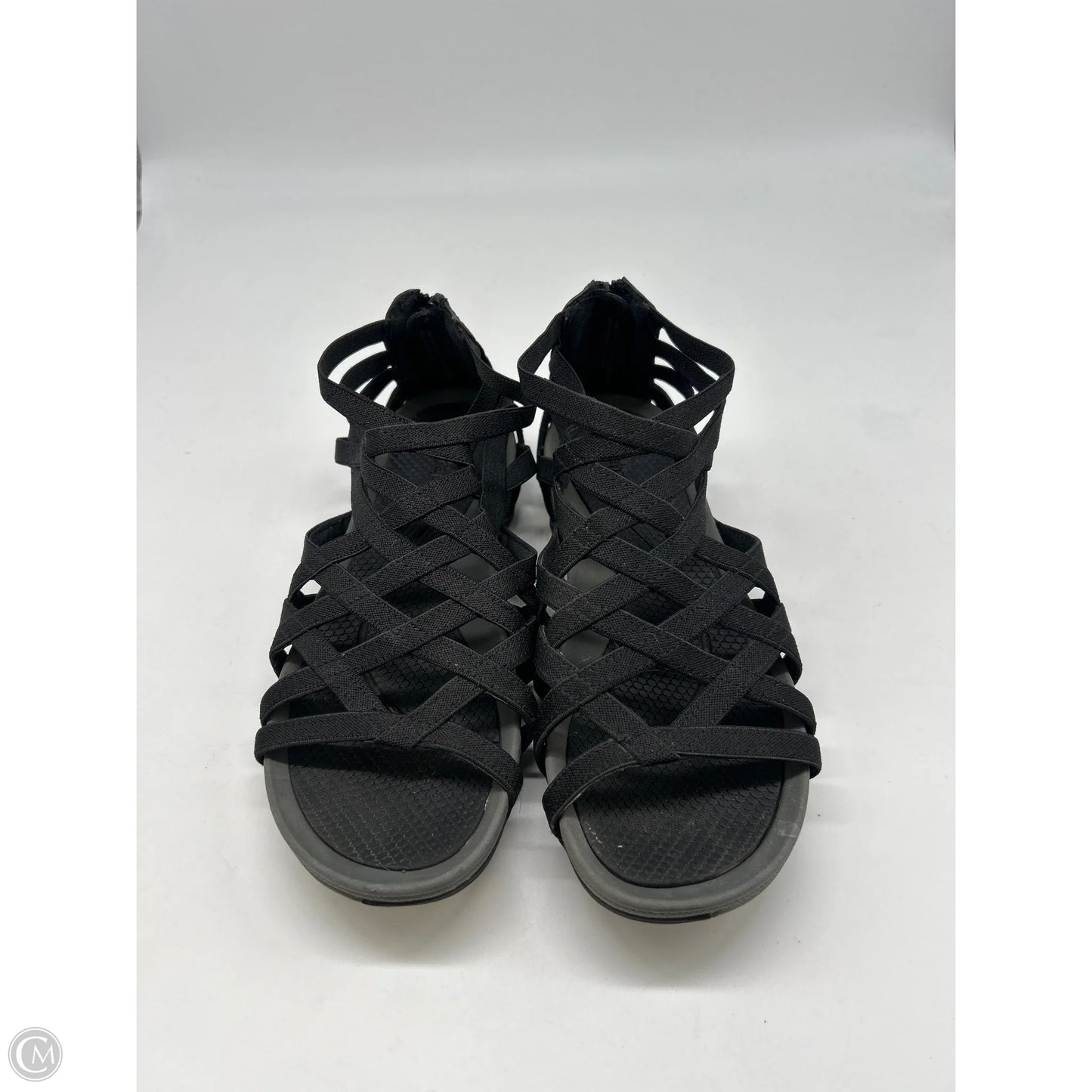 Sandals Flats By Bare Traps In Black, Size: 7