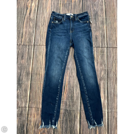 Jeans Skinny By Kancan In Blue Denim, Size: 2