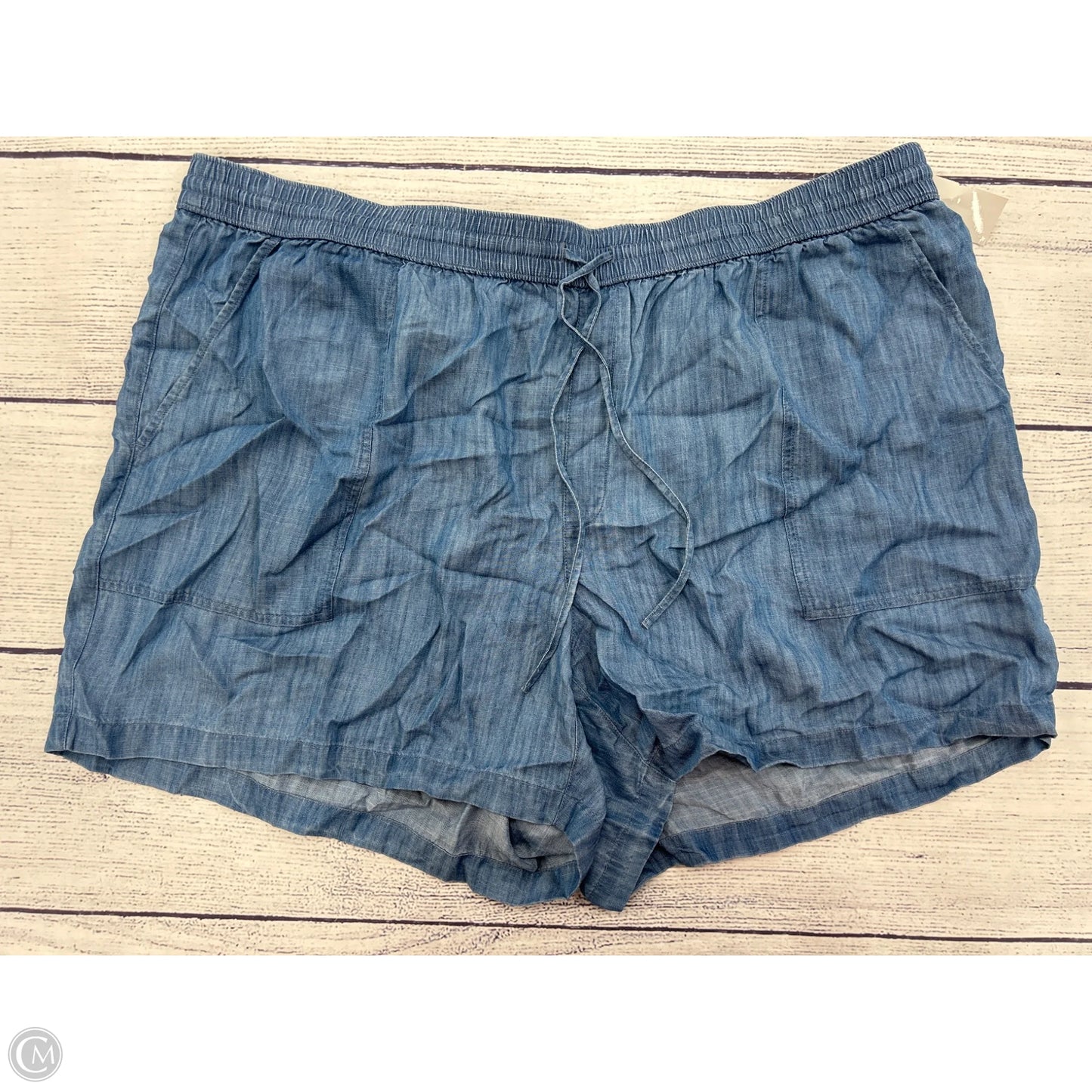Shorts By Lands End In Blue, Size: 3x