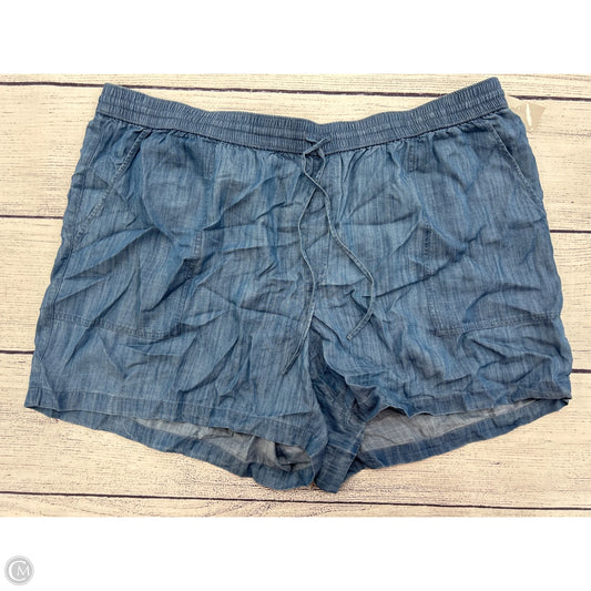 Shorts By Lands End In Blue, Size: 3x