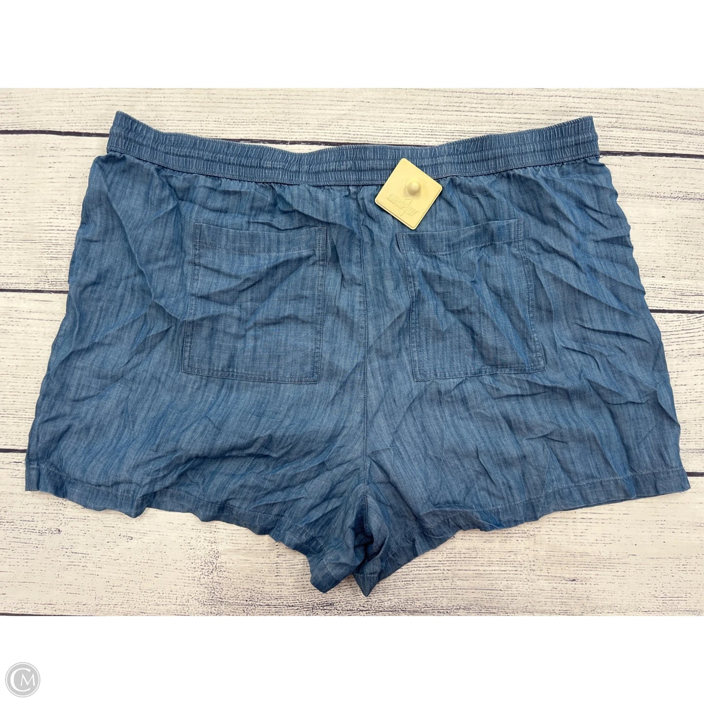 Shorts By Lands End In Blue, Size: 3x