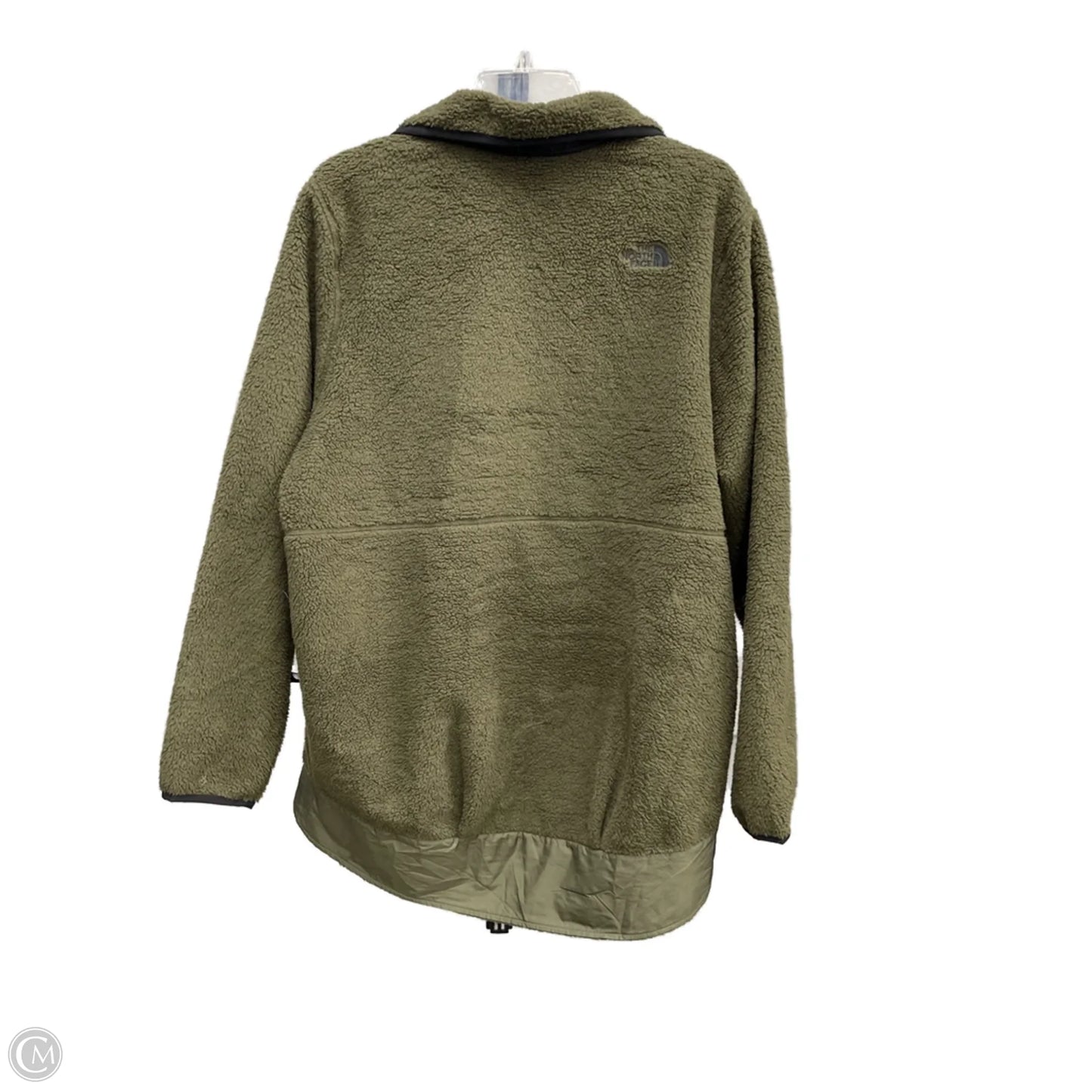 Jacket Faux Fur & Sherpa By The North Face In Green, Size: L