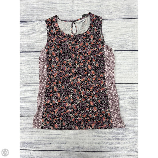 Tank Top By Christopher And Banks In Purple, Size: S
