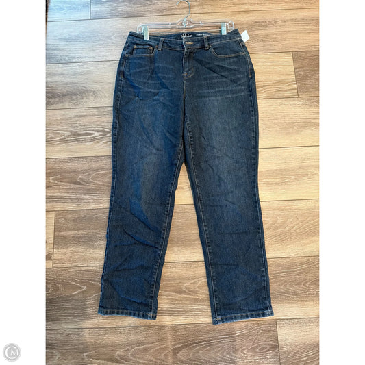 Jeans Boyfriend By Style And Co Collection Women In Blue Denim, Size: 10