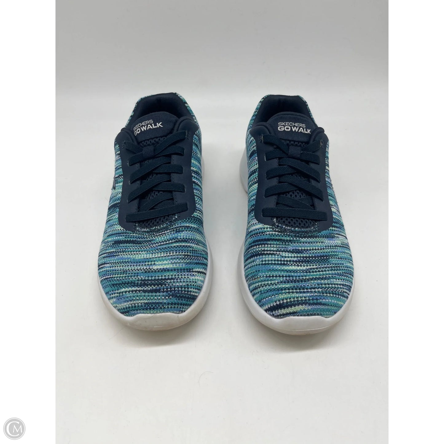 Shoes Athletic By Skechers In Blue, Size: 6.5