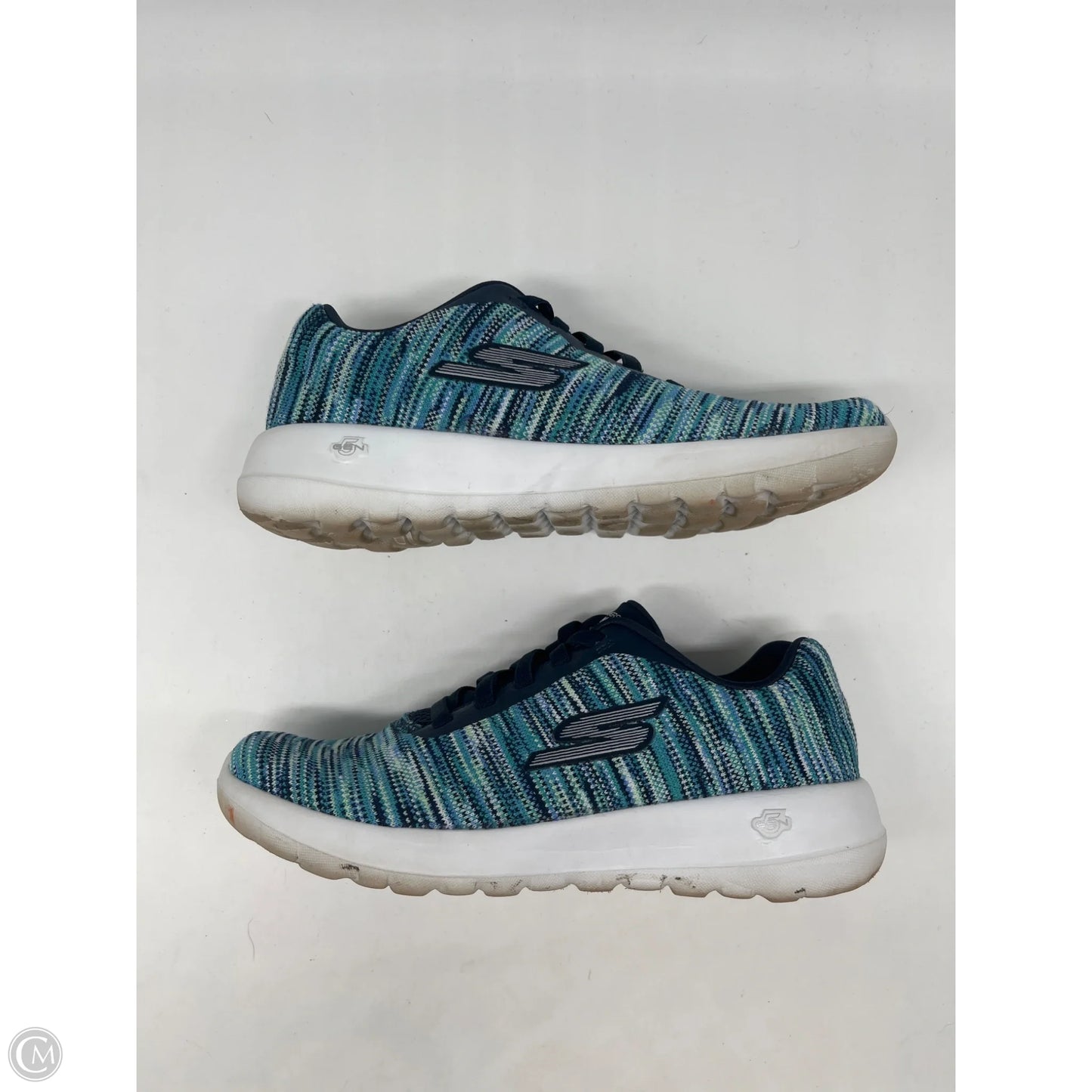 Shoes Athletic By Skechers In Blue, Size: 6.5