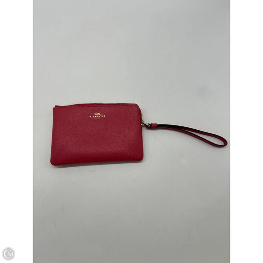 Wristlet Designer By Coach, Size: Medium