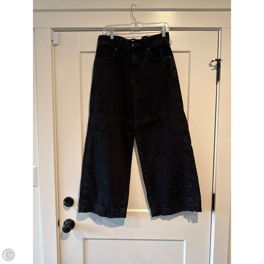Jeans Wide Leg By We The Free In Black, Size: 10