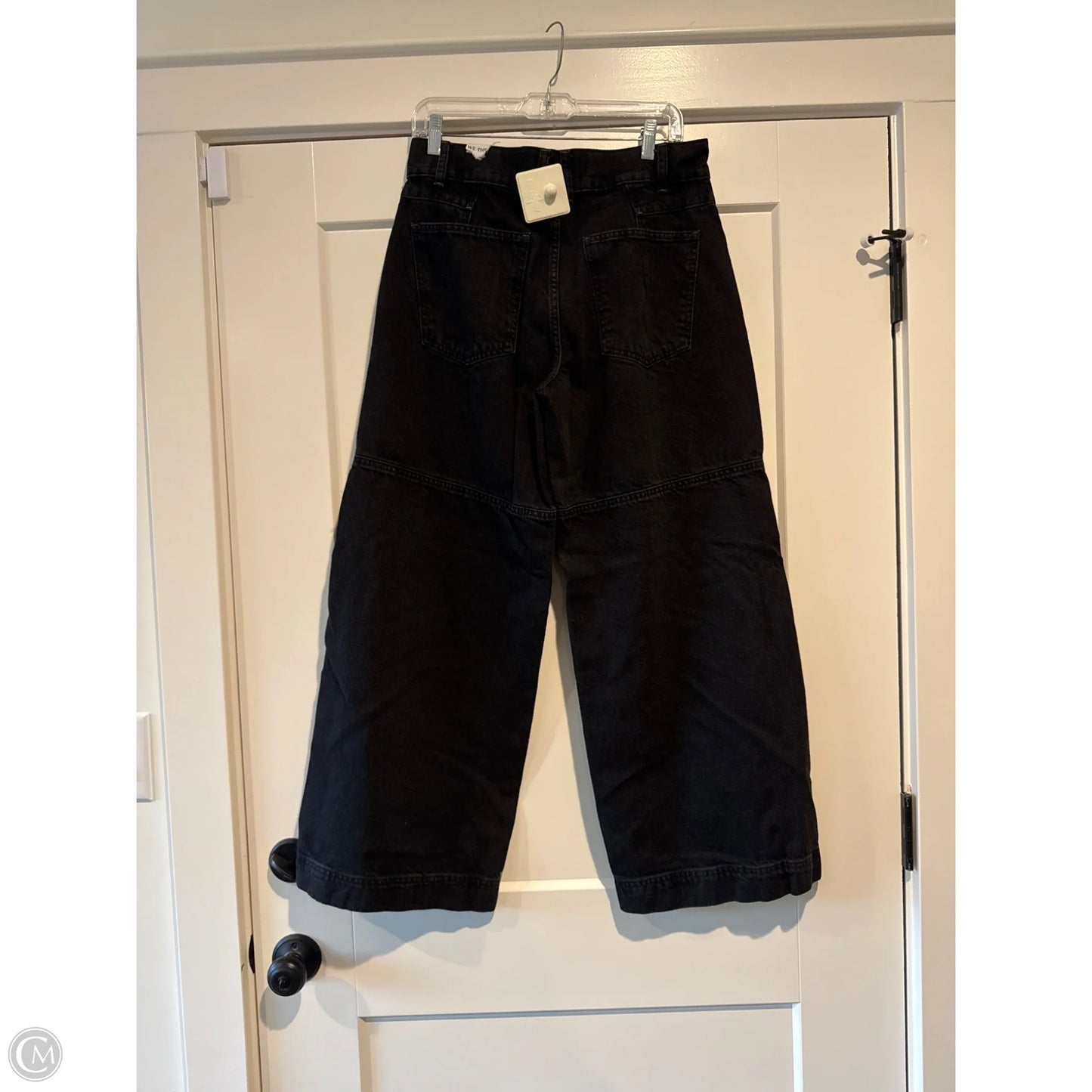 Jeans Wide Leg By We The Free In Black, Size: 10