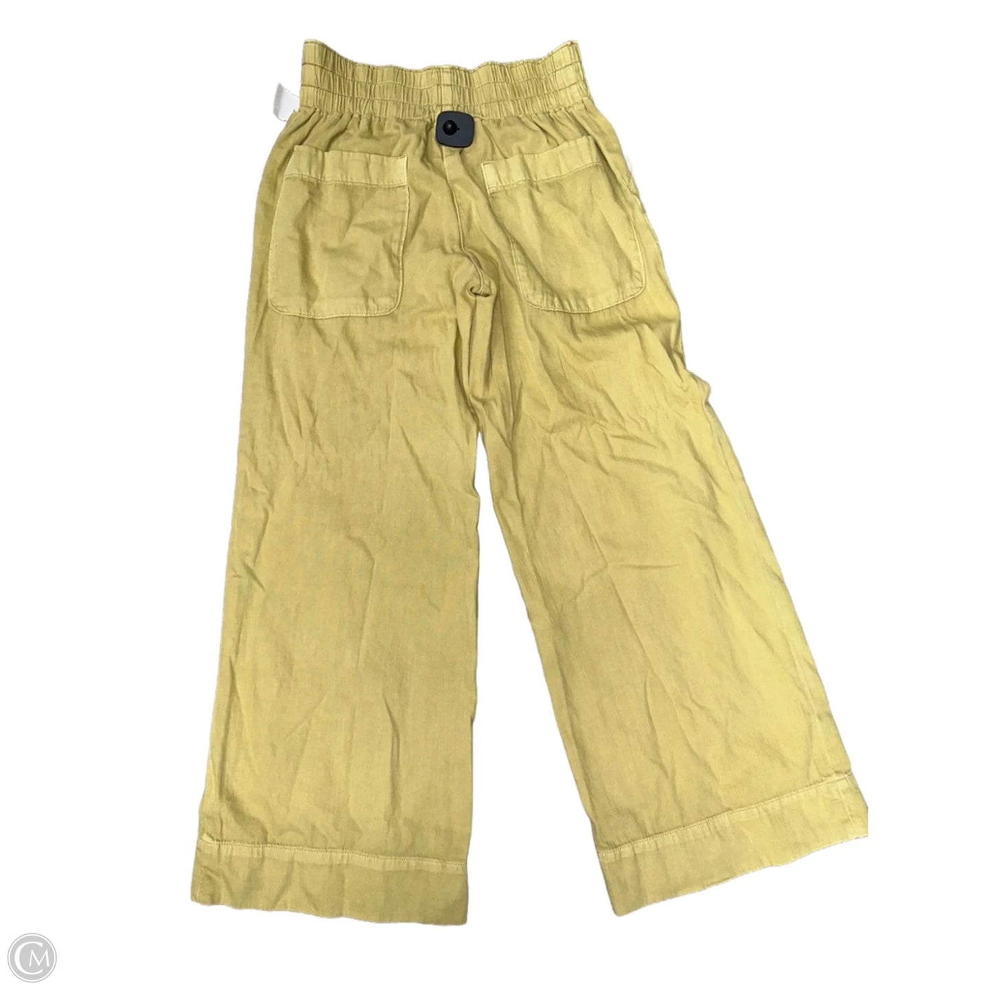 Pants Wide Leg By We The Free In Yellow, Size: S