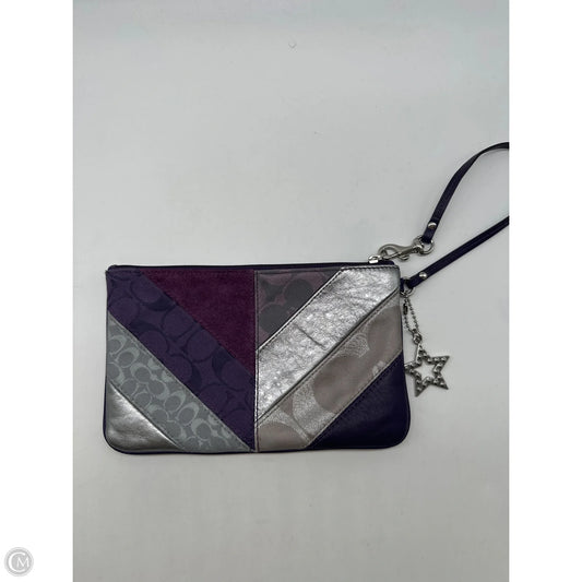 Wristlet Designer By Coach, Size: Medium