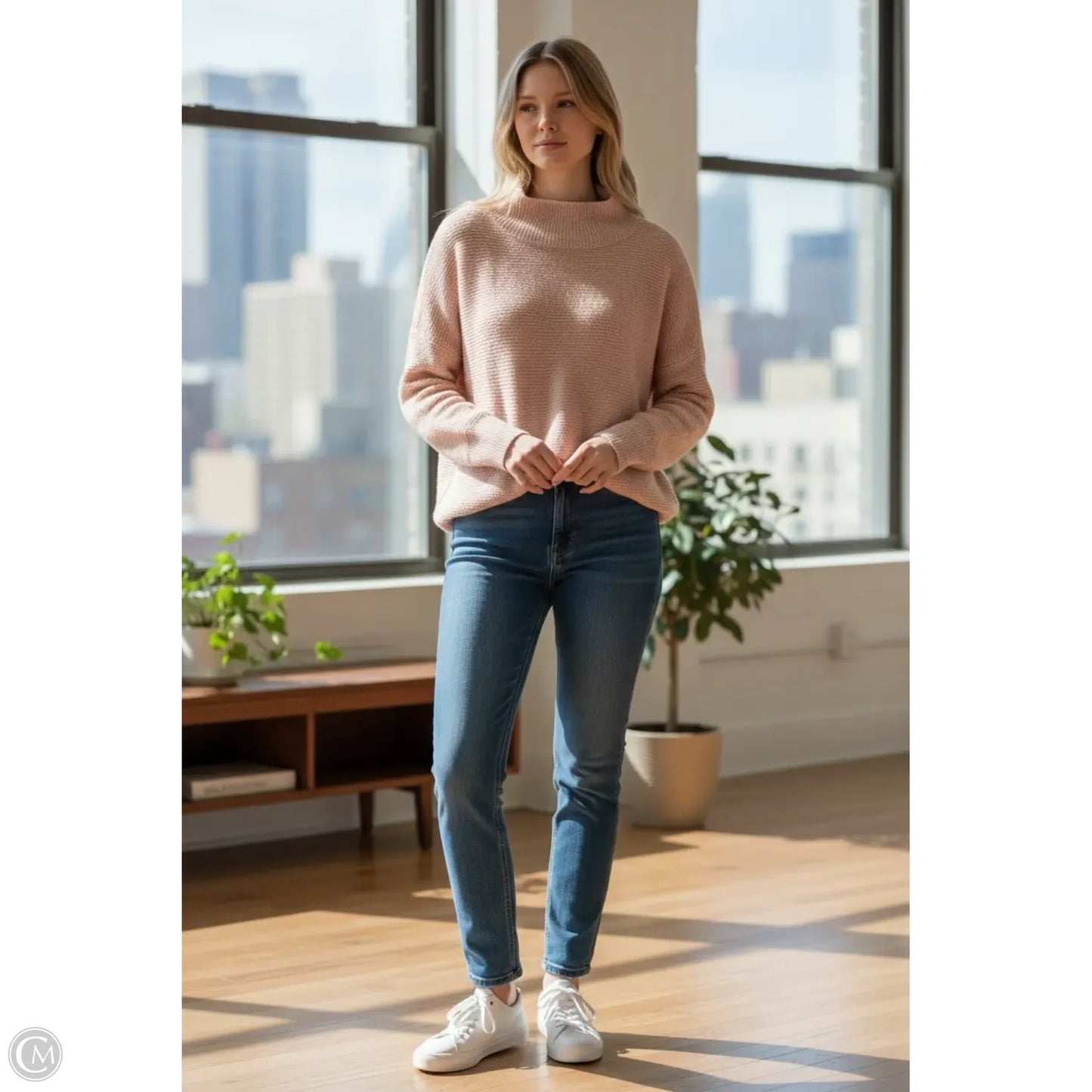 Sweater By Black Tape In Pink, Size: Xs