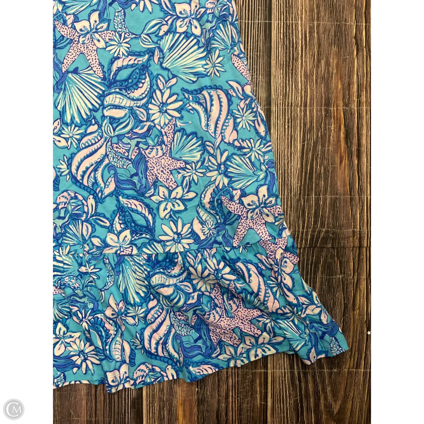 Dress Designer By Lilly Pulitzer In Blue, Size: 1x