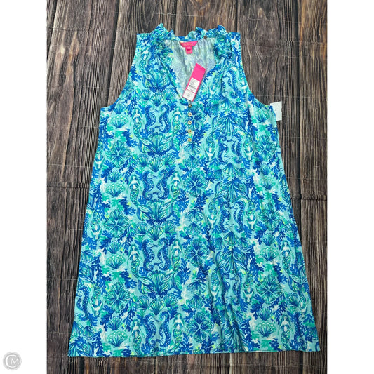 Dress Designer By Lilly Pulitzer In Blue, Size: 1x