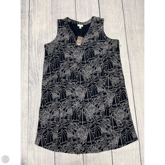 Dress Casual Midi By J. Jill In Navy, Size: Xl