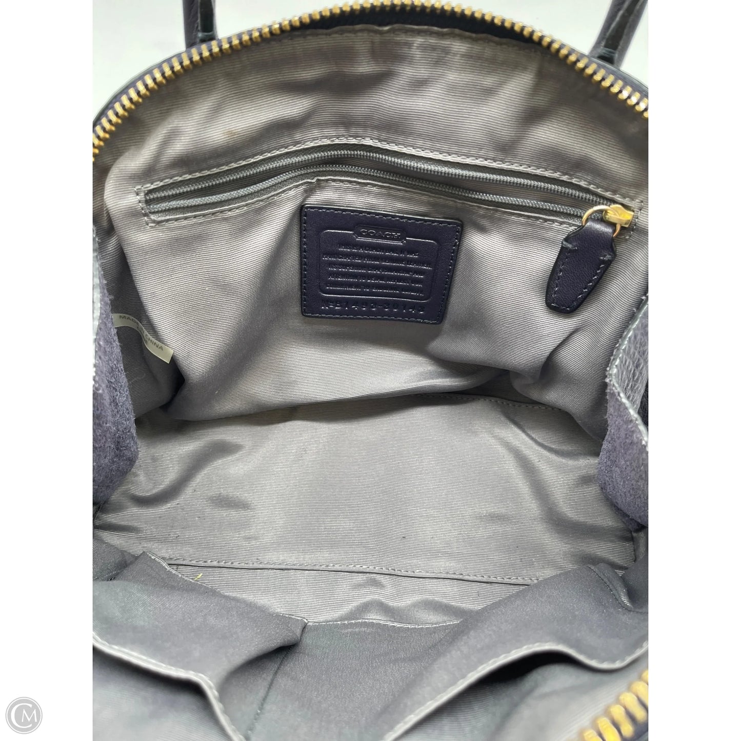 Handbag Designer By Coach, Size: Medium