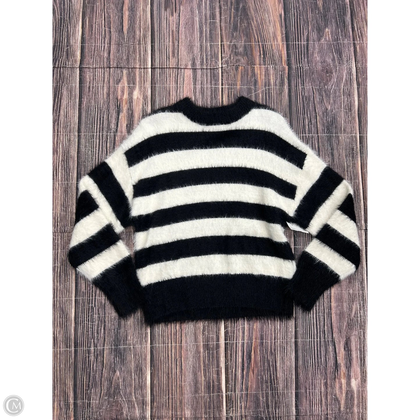 Sweater By A New Day In Black & White, Size: S