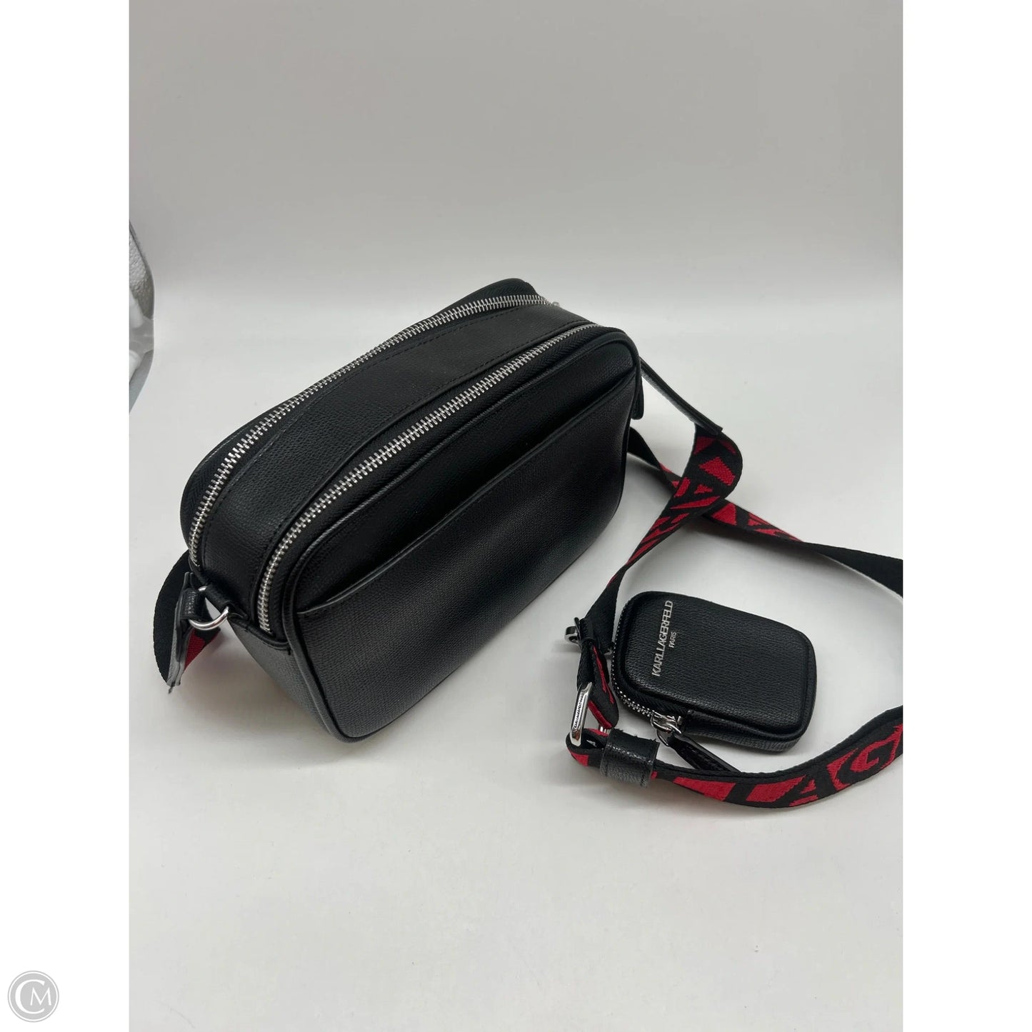 Handbag Designer By Karl Lagerfeld, Size: Medium