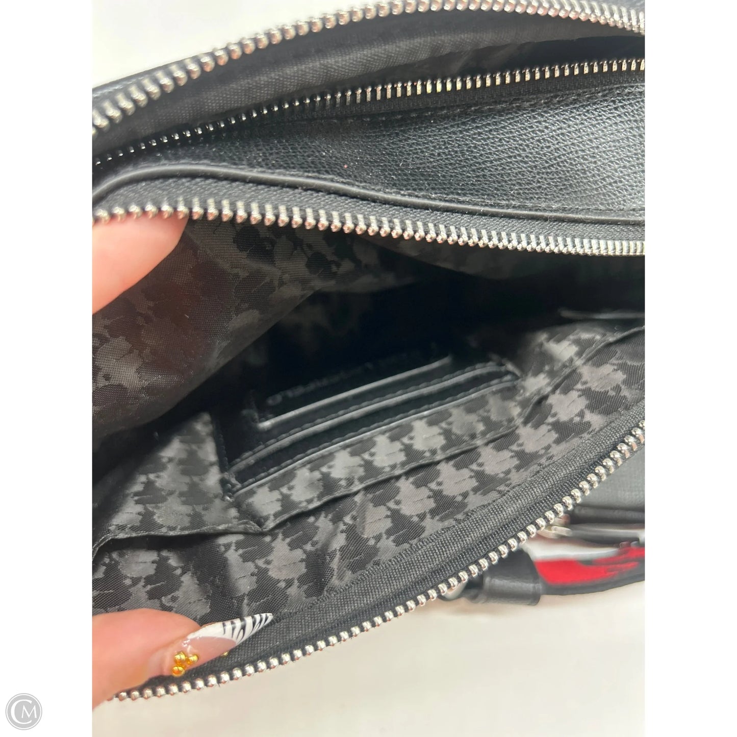 Handbag Designer By Karl Lagerfeld, Size: Medium