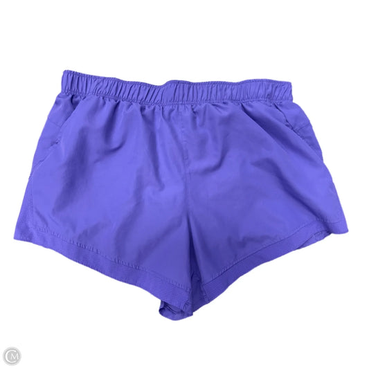 Athletic Shorts By Athletic Works In Purple, Size: 1x