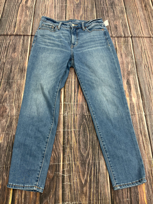 Jeans Straight By Old Navy In Blue Denim, Size: 6