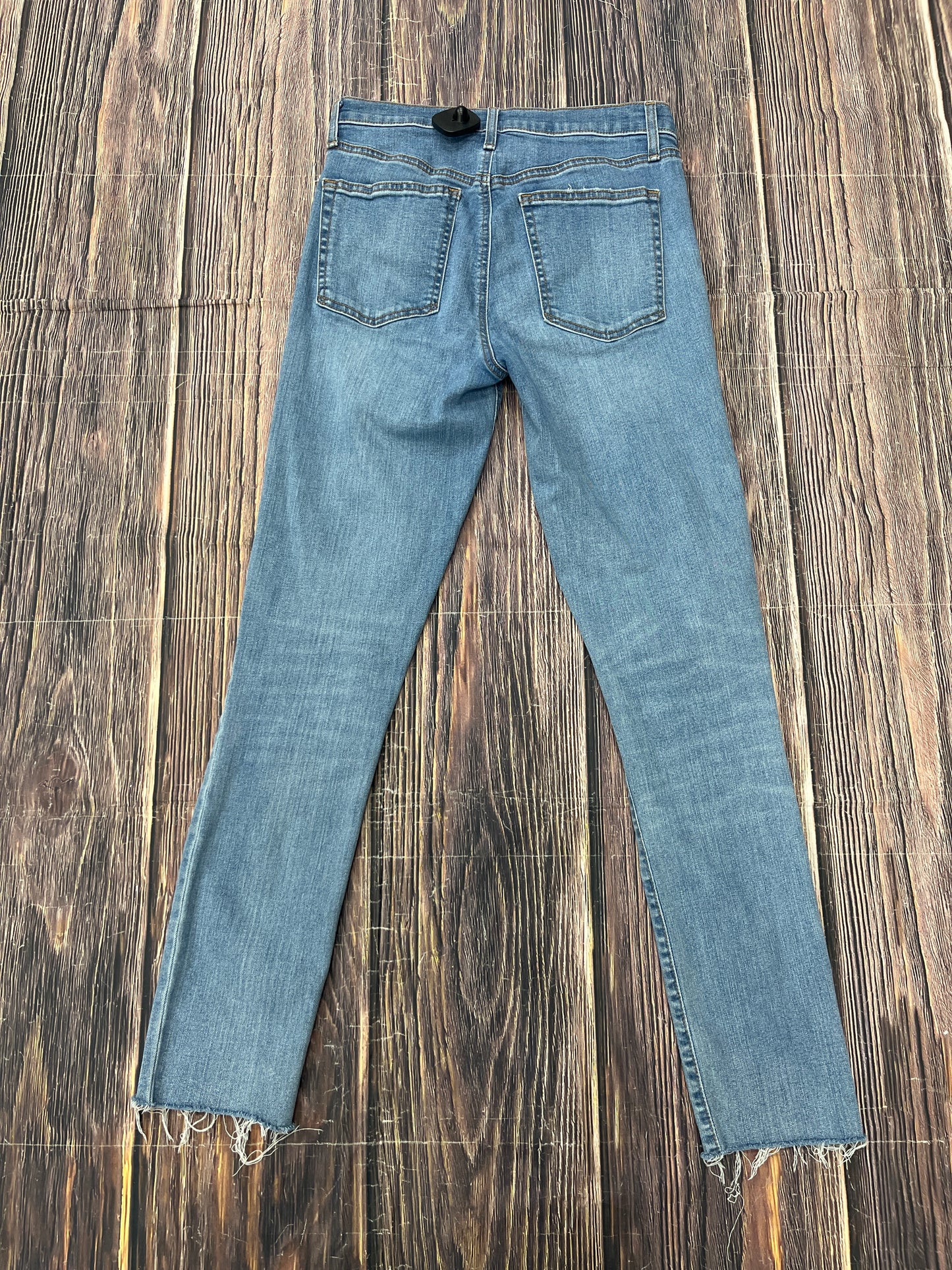 Jeans Skinny By Gap In Blue Denim, Size: 6long