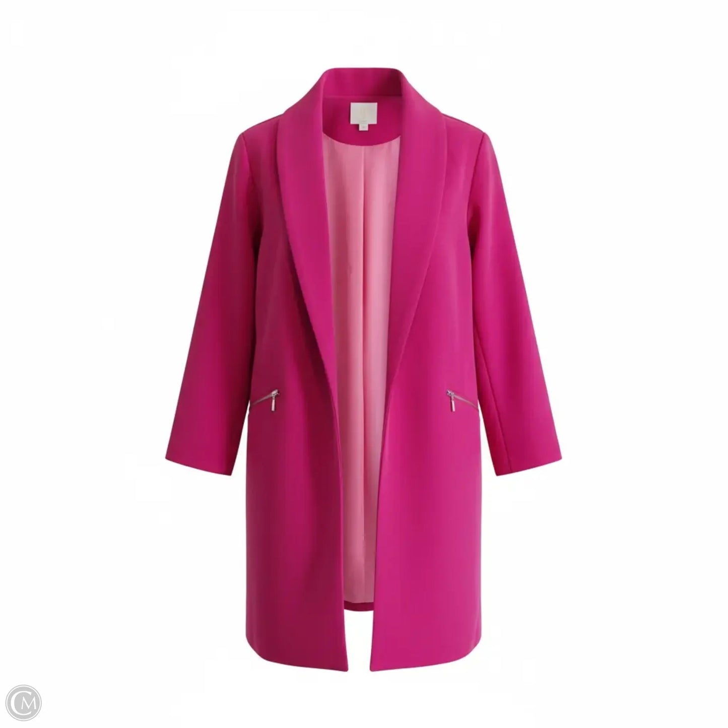 Coat Peacoat By Joie In Pink, Size: S