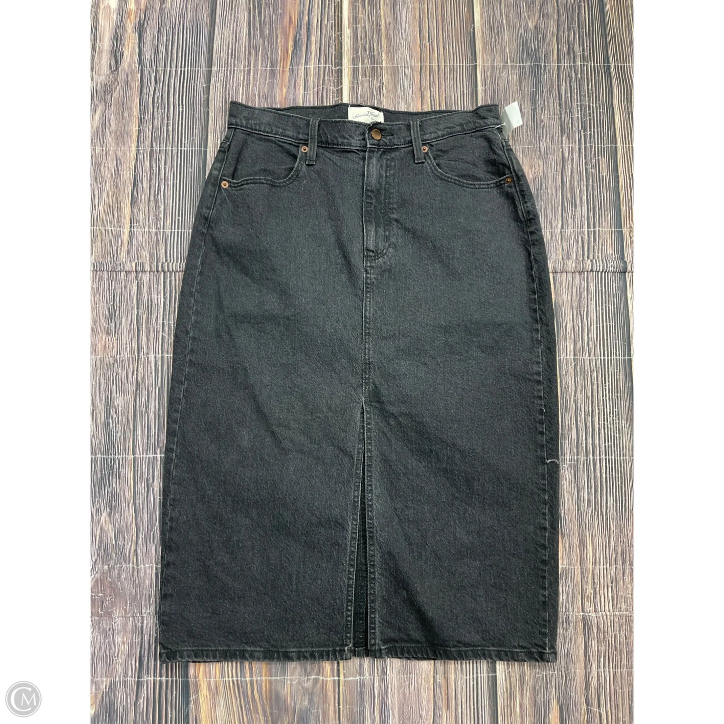 Skirt Maxi By Universal Thread In Black, Size: 8