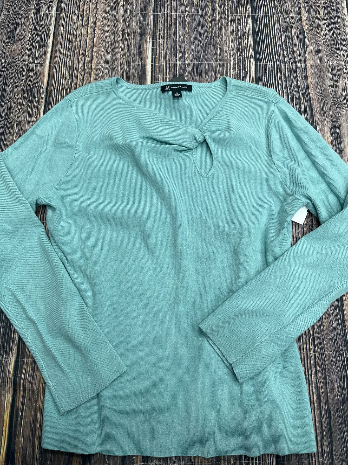 Sweater By International Concepts In Blue, Size: Xl