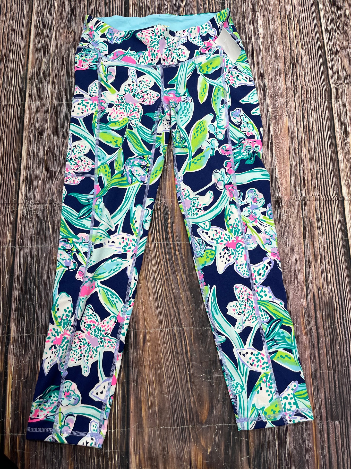 Athletic Leggings By Lilly Pulitzer In Blue, Size: S