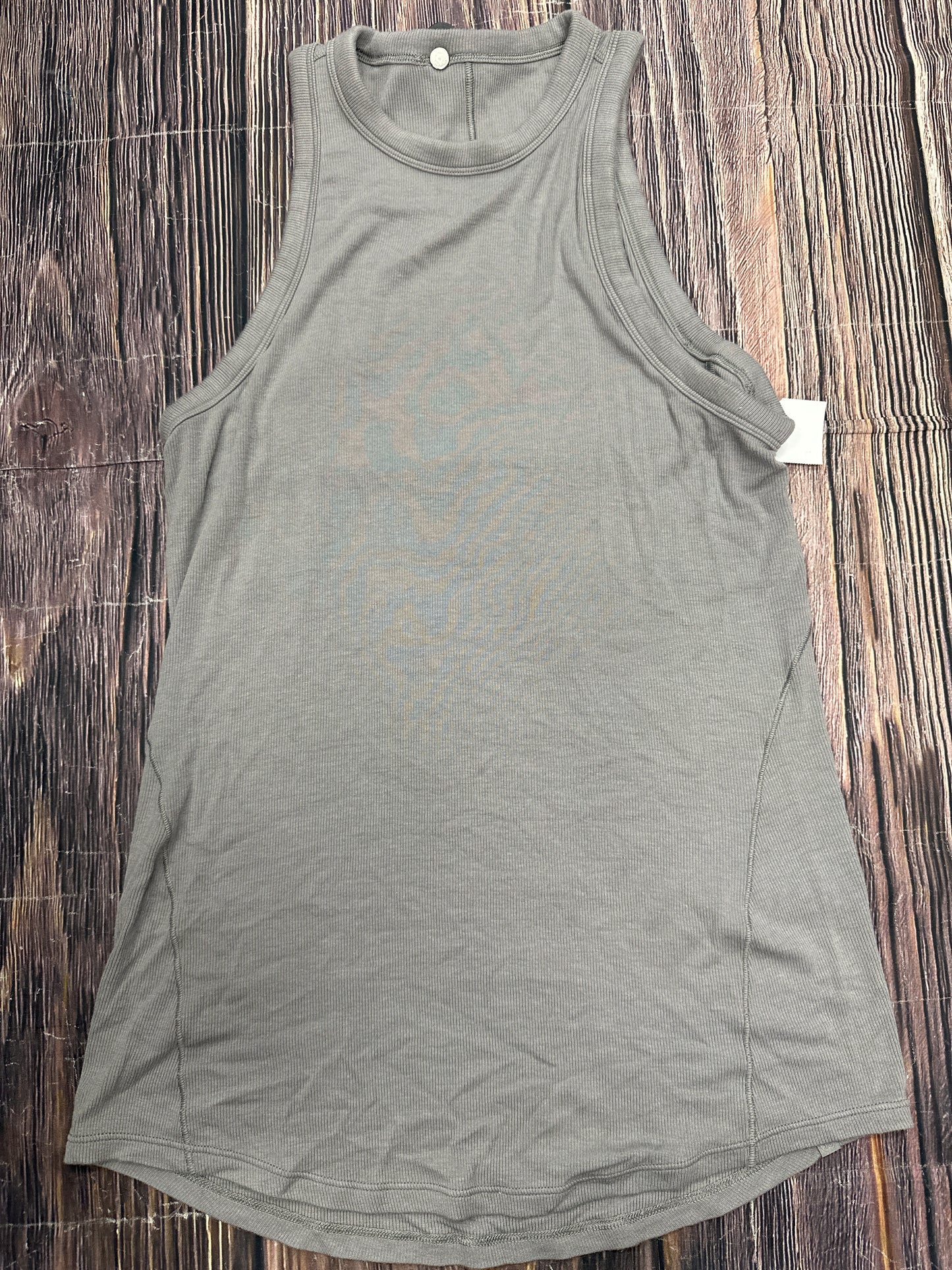 Athletic Tank Top By Lululemon In Grey, Size: S