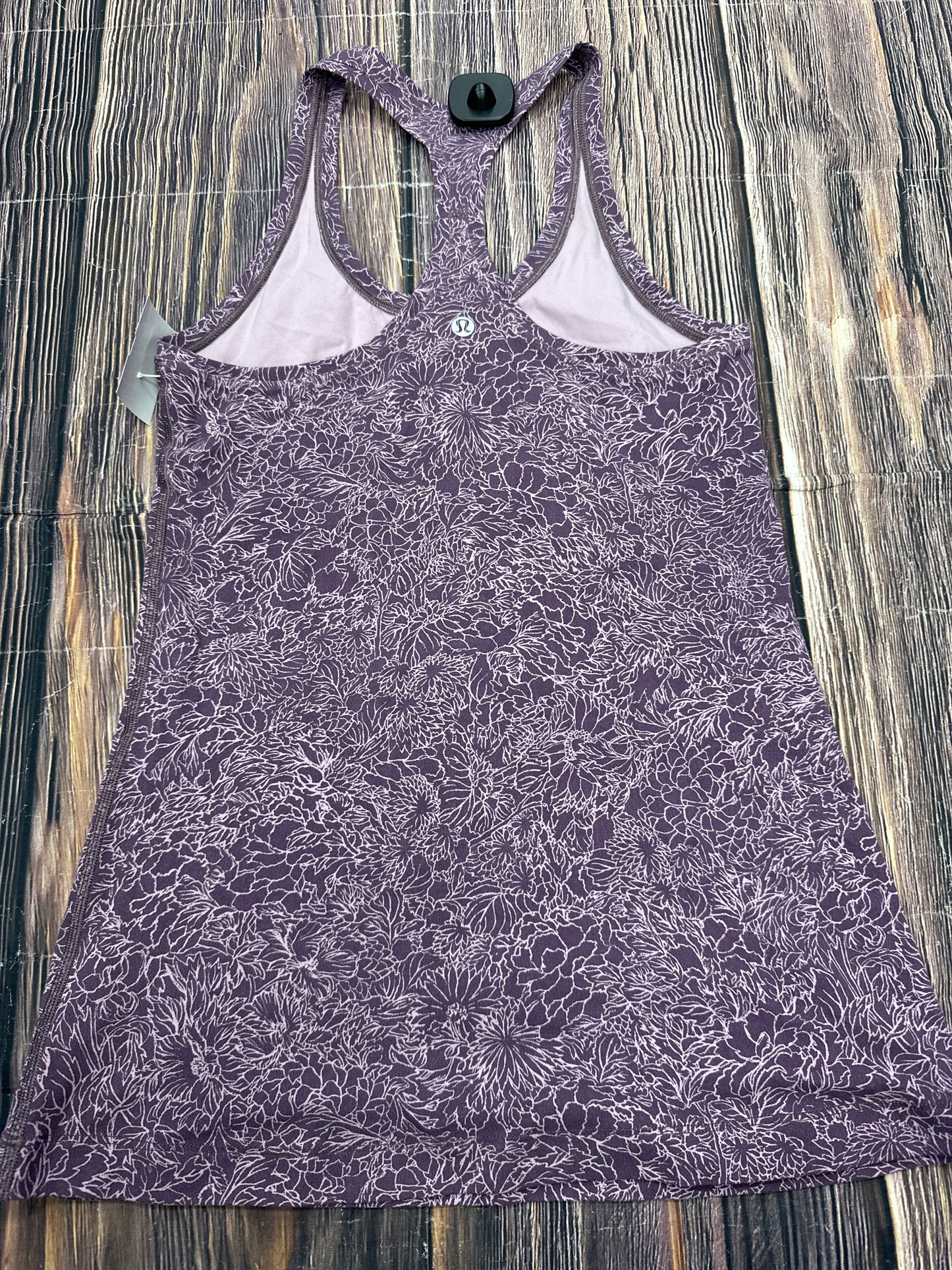 Athletic Tank Top By Lululemon In Purple, Size: S