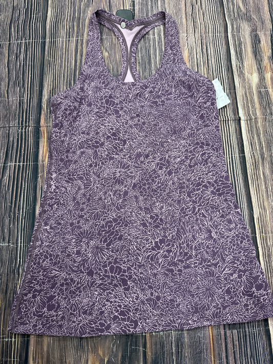 Athletic Tank Top By Lululemon In Purple, Size: S