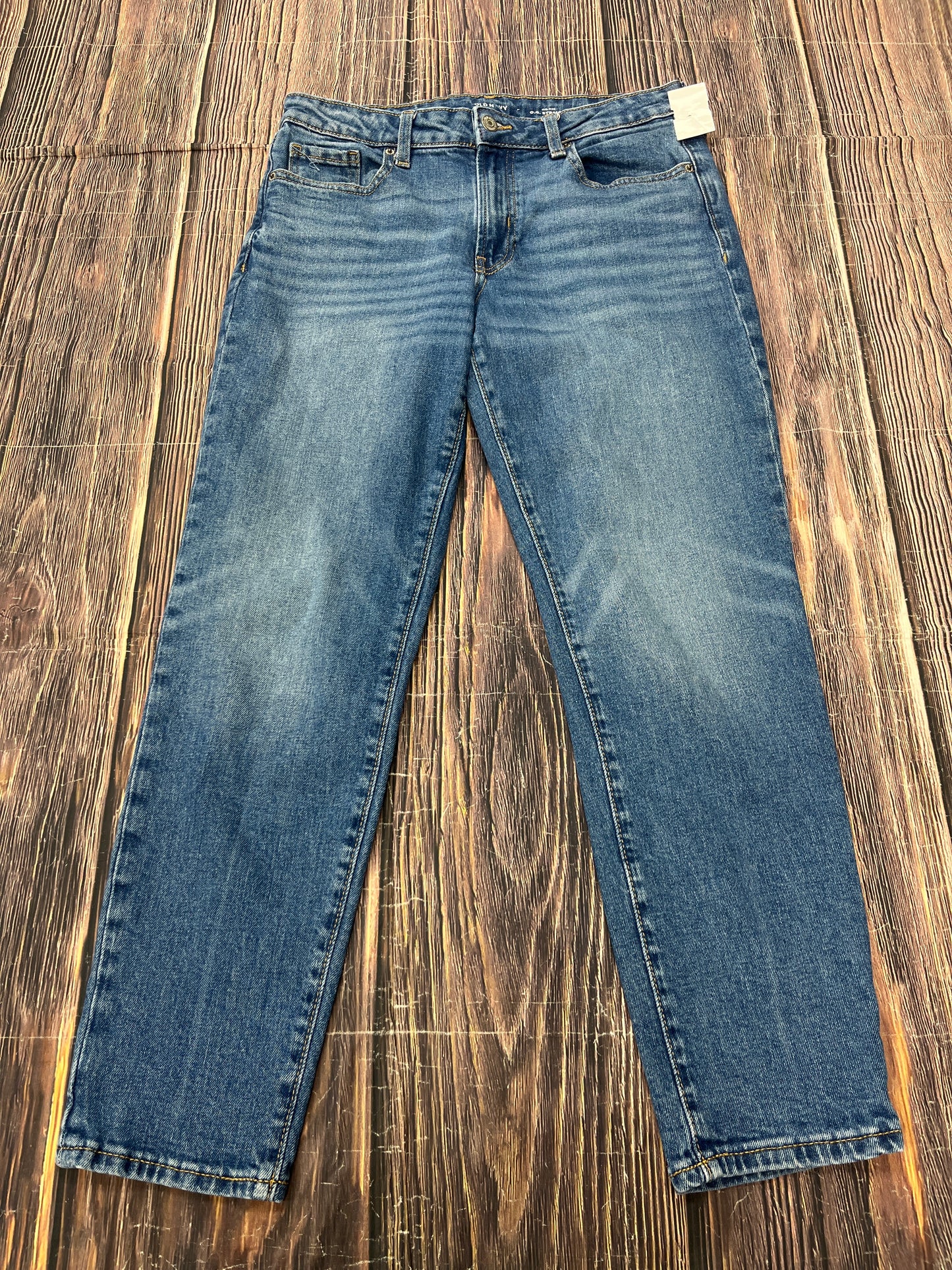 Jeans Straight By Old Navy In Blue Denim, Size: 6