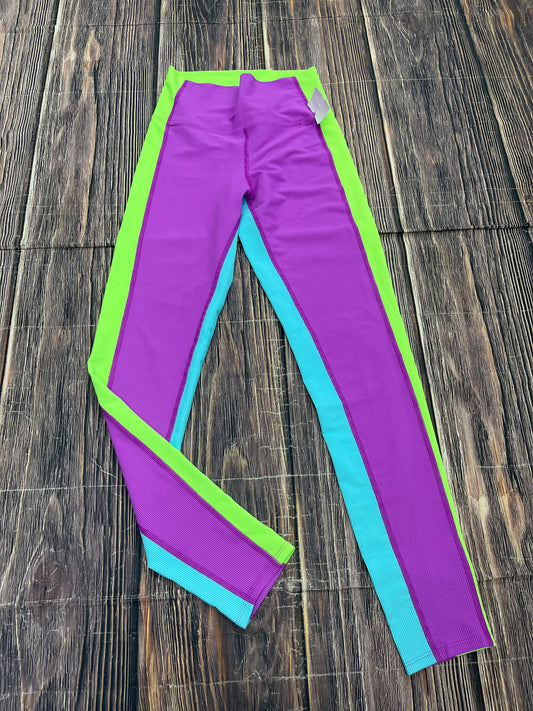 Athletic Leggings By Beach Riot In Multi-colored, Size: M