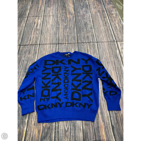 Sweater By Dkny In Blue, Size: M