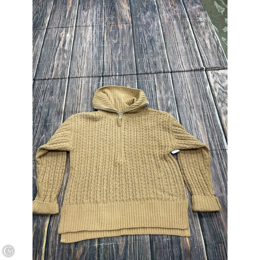 Sweatshirt Collar By Pink Republic In Tan, Size: M
