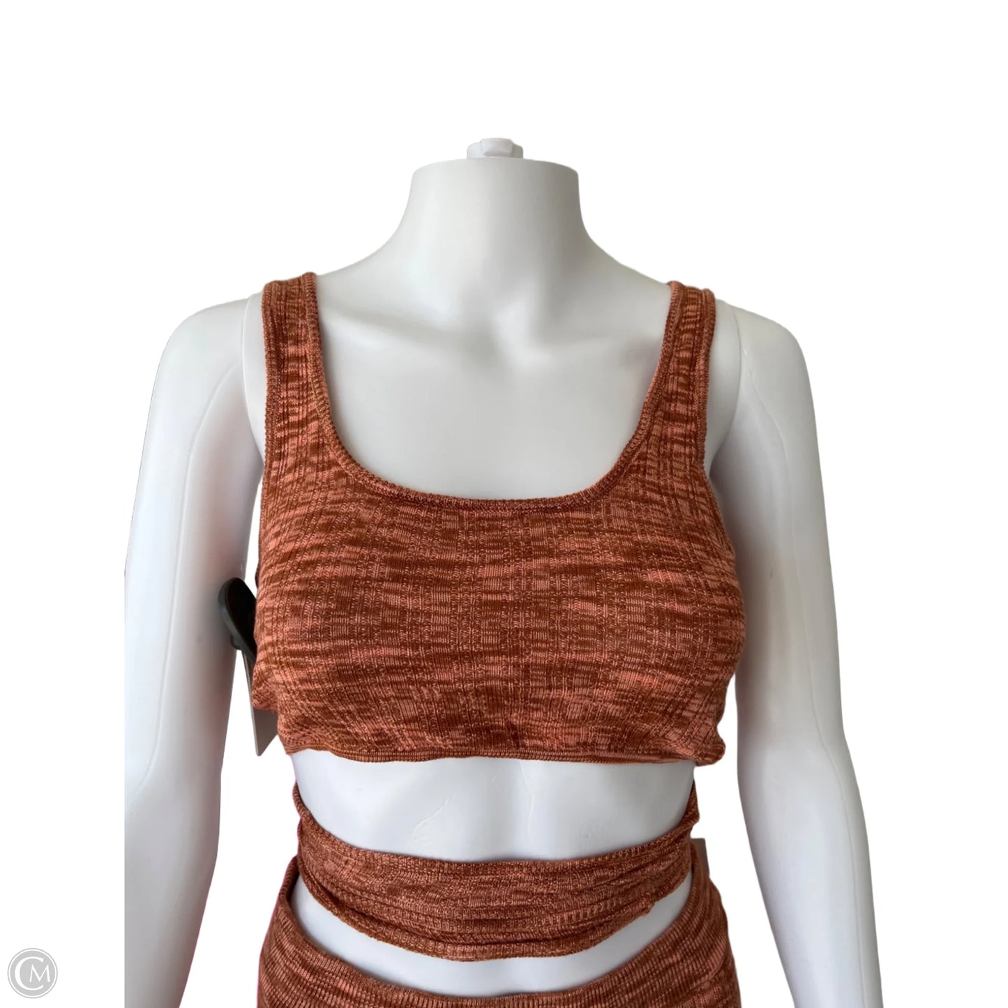 Skirt Set 2pc By Cmb In Orange, Size: M