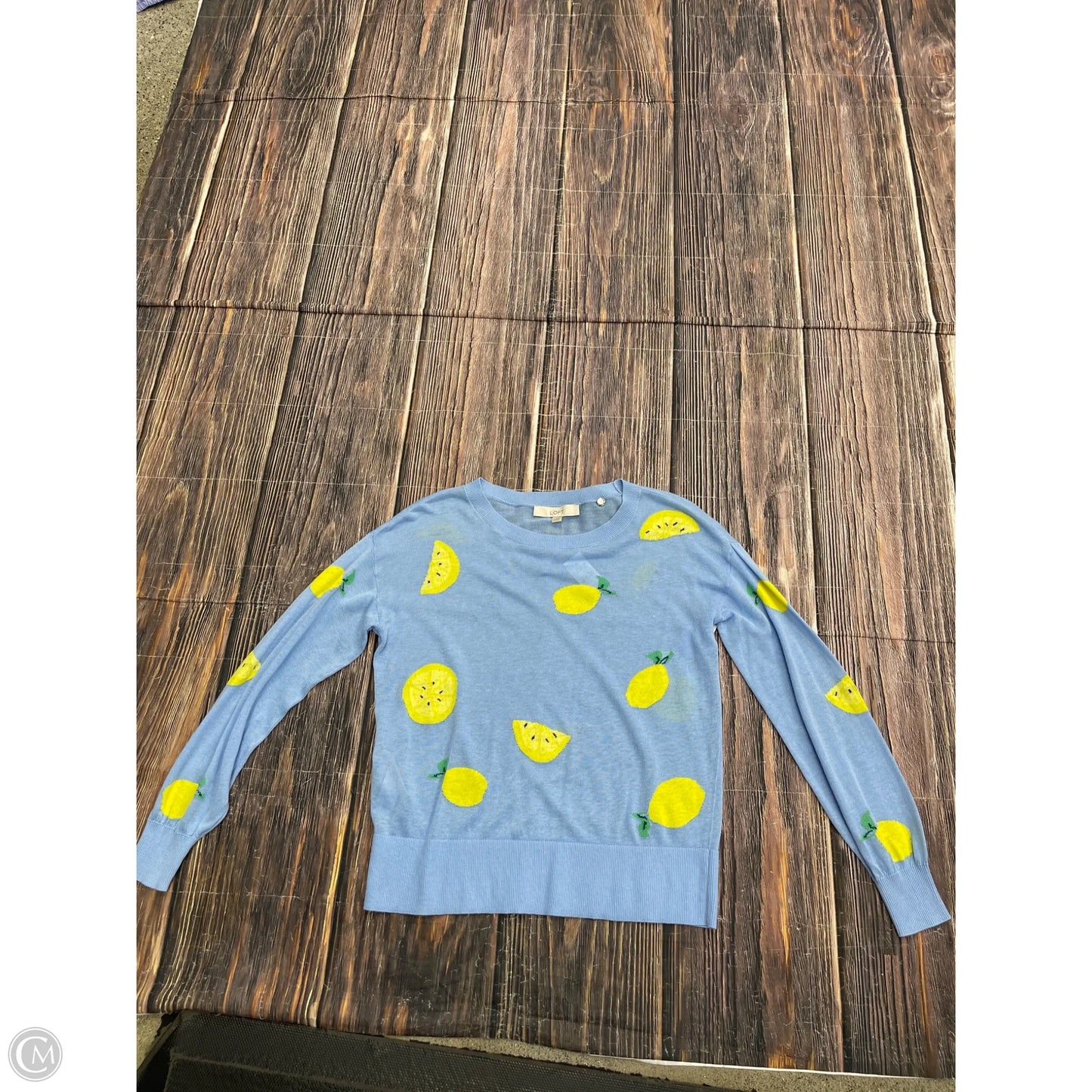 Sweater By Loft In Blue, Size: Xs