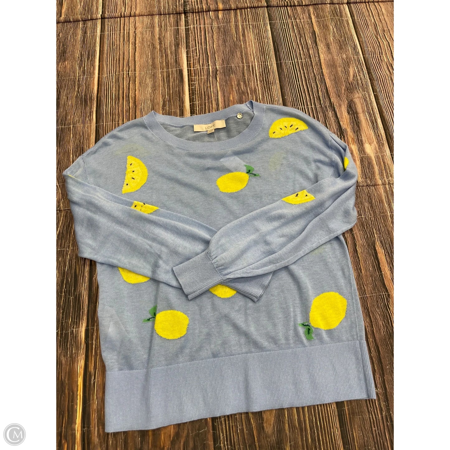 Sweater By Loft In Blue, Size: Xs