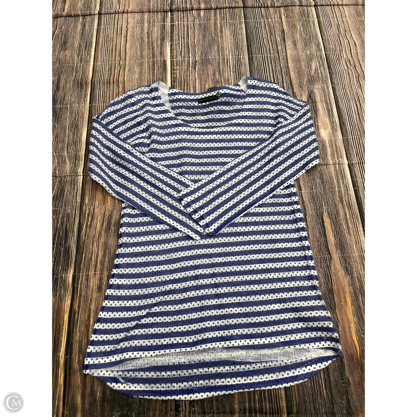 Sweater By Nally And Millie In Blue, Size: Xs