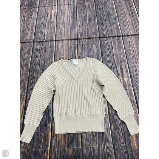 Sweater By Clothes Mentor In Tan, Size: Xs